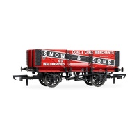 HORNBY 1/76 SNOW & SONS - 5 PLANK WAGON - NO. 65 R60305