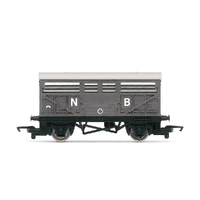 HORNBY 1/76 RAILROAD NB CATTLE WAGON R60349