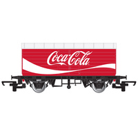 HORNBY LWB BOX VAN COCA COLA R6934