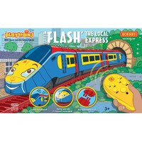 HORNBY FLASH THE LOCAL EXPRESS REMOTE CONTROL BATTERY TRAIN SET R9332