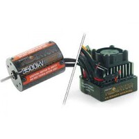 RADIENT REAKTOR BRUSHLESS CONVERSION SET: 3500kv MOTOR & 30A WATERPROOF ESC