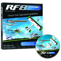 Real Flight RF8 Horizon Hobby Edition Flight Simulator, Software Only