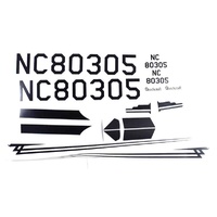 Rage RC Decal Set, Beechcraft