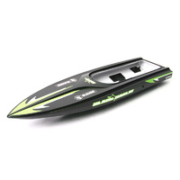 Rage RC Replacement Hull- Black Marlin