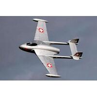 Freewing de Havilland DH-112 Venom V3 Swiss Silver High Performance 90mm EDF Jet - PNP