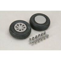 ROBART 2.00 SCALE WHEELS STRAIGHT TREAD ROB-110