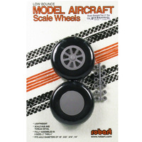 ROBART SCALE WHEELS: 3.00 INCH ROB-114