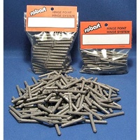 Robart 1/8 inchSteel Pin Hinge Points (100) ROB-311B 