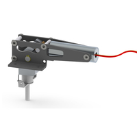 ROBART NOSE RETRACT: 8-18 LB. ROBOSTRUT-READY. 90 DEG. RAIL. ELECTRIC