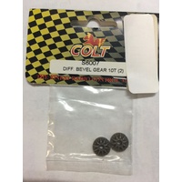 BEVEL GEARS FOR DIFF 10T 2PCS FOR BUGGY S6007
