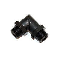 SAITO MUFFLER RIGHT ANGLE MANIFOLD 12MM
