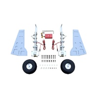 Seagull Models ER-120 84 Degree Electric Retracts with Wheels, SEA-120 Yak 3U