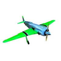 Seagull Models Reno Yak 11 20cc ARF, Perestroika Green Scheme with Electric Retracts, SEA-302NPGEAR