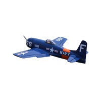 Seagull Models Gumman F8F-2 Bearcat RC Plane, Navy Blue, 33cc ARF SEA-324B