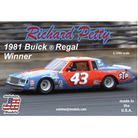SALVINOS JR RPB1981D 1/24 RICHARD PETTY #43 BUICK REGAL 1981 WINNER