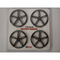 Set Up Wheel 1/10 (black) SK-600069-06