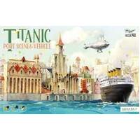 SUYATA TITANIC - PORT SCENE & VEHICLE PLASTIC MODEL KIT SL-002