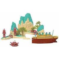 SUYATA TITANIC & CHINESE LANDSCAPE PLASTIC MODEL KIT SL-003