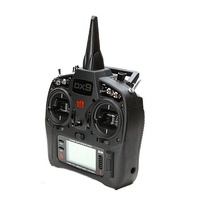 SPEKTRUM DX9 BLACK EDITION TRANSMITTER ONLY, MODE 1 SPMR99101