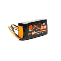 Spektrum 850mAh 3S 11.1V 30c Smart G2 LiPo Battery with IC2 Connector SPMX8503S30