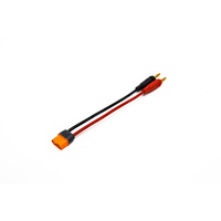 Spektrum IC3 Device Charge Lead 6inch, 13 AWG / 4mm Bullets