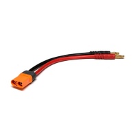 Spektrum IC5 Device Charge Lead 6inch, 10 AWG / 4mm Bullet SPMXCA504