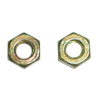 SULLIVAN S490 4/40 STEEL HEX NUTS (12 PCS.)