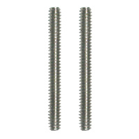 SULLIVAN S491 4/40 1 INCH THREADED STEEL STUDS (6PCS.)