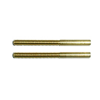 SULLIVAN S512 2/56 THREADED BRASS COUPLERS FOR .025 TO .038 CABLES AND RODS