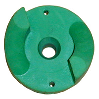 SULLIVAN S635 RUBBER ADAPTER FOR BARE PROPS TO 14 INCH: GREEN
