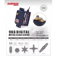 Surpass 9KG S0900M Metal gear servo SUR-860010-09