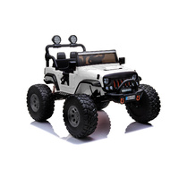 Hollicy Offroad with EVA Wheels Electric Ride-on, White