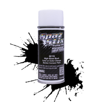 High Gloss Black / Backer Paint Aerosol 3.5oz SZX00119