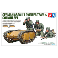 TAMIYA 1/35 GER. PIONEER & GOLIATH SET T35357