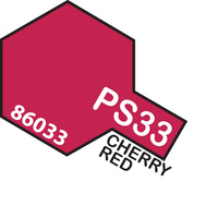 TAMIYA PS-33 CHERRY RED