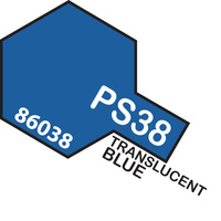 TAMIYA PS-38 TRANSLUCENT BLUE