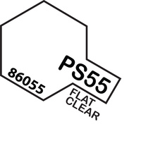 TAMIYA PS-55 FLAT CLEAR T86055