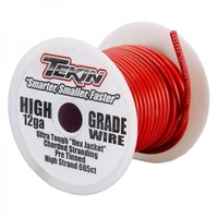 Tekin FLEXWIRE 12awg Bulk Silicon Power Wire 50 (Red)