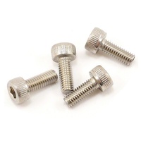 Tekin 3mm x 8mm Motor Screws/Washers (4)