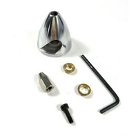 1.5'' ALUM SPINNER & NUT/B