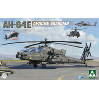 Takom 1/35 AH-64E Apache Guardian Attack Helicopter Plastic Model Kit *Aus Decals* TK2602