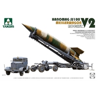 Takom 1/72 WWII German V-2 Rocket Transporter/Erector Meillerwagen+Hanomag SS100 TK5001