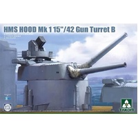 TAKOM 1/72 HMS HOOD 15"/42 MK1 GUN TURRET B PLASTIC MODEL KIT TK5020