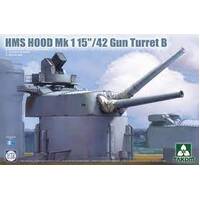 TAKOM 1/72 HMS HOOD 15"/42 MK1 GUN TURRET B PLASTIC MODEL KIT TK5020