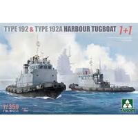 TAKOM 1/350 TYPE 192 & TYPE 192A HARBOUR TUGBOAT 1+1 PLASTIC MODEL KIT  TK6011