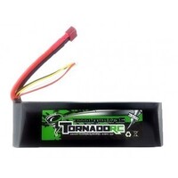TORNADO RC 5000MAH 11.1V 35C DEANS SOFT CASE 3S