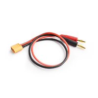 XT60 CHARGER LEADS 14#SIL 30CM  TRC-4020-14-30