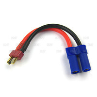 Deans Male to Female EC5 14AWG 7m 0.08 wire TRC-80119A