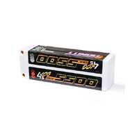 Trinity Racing 14.4V 5500mAh 4S 130C LCG LiPo Battery with 5mm Bullets
