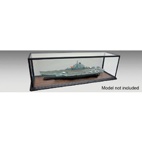 DISPLAY CASE, GLASS, 1250 X 340 X 385mm
